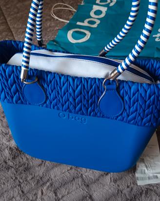 O Bag borsa nuova azzurra 
