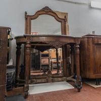 Consolle con specchiera