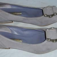 GUGLIELMO ROTTA Ballerine camoscio mis. 38