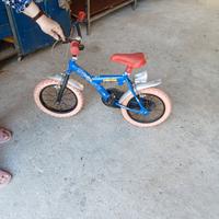 bicicletta spiderman 