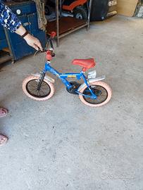 bicicletta spiderman 