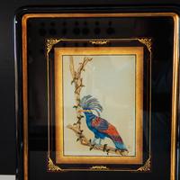 Quadro dipinto foglia oro Jean Berclain 1930