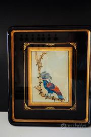 Quadro dipinto foglia oro Jean Berclain 1930