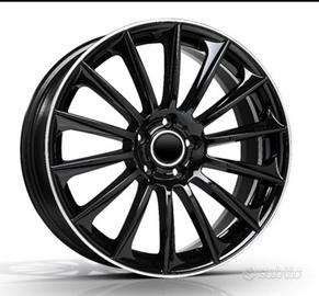 SET 4 CERCHI IN LEGA NUOVI MODELLO MERCEDES ATTACC