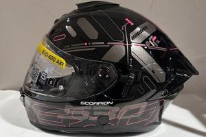 SCORPION EXO-530 AIR FOND NERO/ROSA