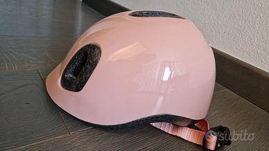Casco bici bebè B'Twin rosa XXS