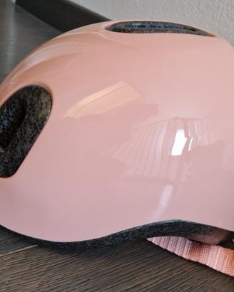 Casco bici bebè B'Twin rosa XXS