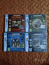 Set 4 giochi de Il Professor Layton Nintendo DS