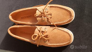 sebago Docksides Portland Crazy Brown Tan 