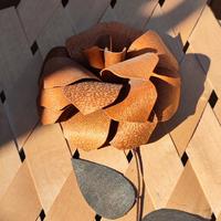 Quadro decorativo origami in legno