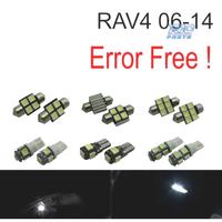 KIT 6 LAMPADE LED INTERNE TOYOTA RAV4 06-14