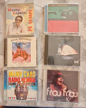 6 CD come da foto in blocco