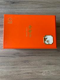 Servizio Cinese tisana ai germogli di bambù viola