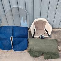 Set seggiolino bici bambino