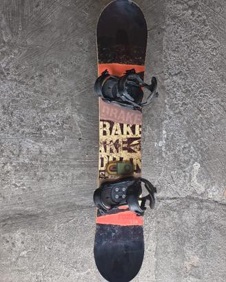 Drake Force 158 cm Snowboard + Attacchi Drake L