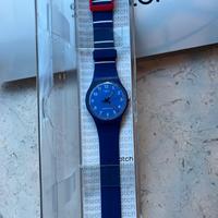 Swatch “Sea-Graphite” (SUON128) - Blu e Rosso