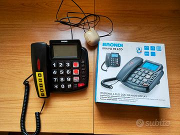 TELEFONO FISSO CON 3 MEMORIE DIRETTE