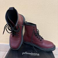 Anfibi Primadonna Bordeaux