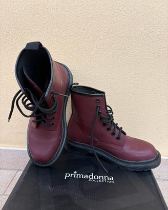 Anfibi Primadonna Bordeaux