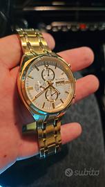 Bulova 97C109 Cronografo Uomo – Acciaio Gold Tone
