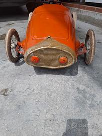 Auto a pedali Giordani anni 50/60 modello corsa da