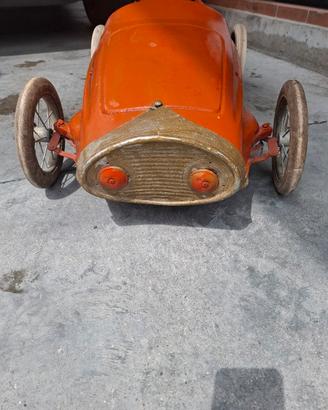 Auto a pedali Giordani anni 50/60 modello corsa da