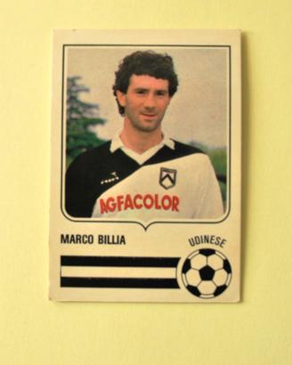 Marco Billia Figurina Card Forza Goal 1984/85