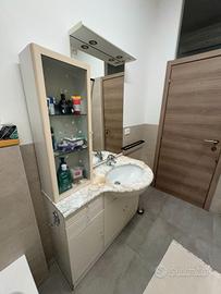 Set Bagno Completo in Vero Marmo - 4 Pezzi