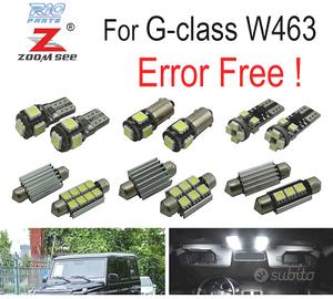 KIT 13 LAMPADE LED INTERNE MERCEDES CLASSE G W463 
