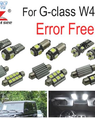 KIT 13 LAMPADE LED INTERNE MERCEDES CLASSE G W463 
