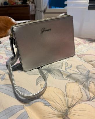 Borsa Guess argento nuova