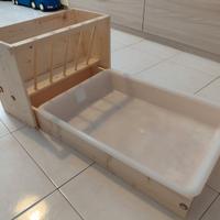 Fieniera Artigianale con Lettiera Anti Spreco