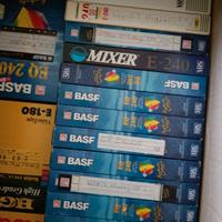 videocassette VHS registrate 57 pz