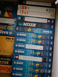 videocassette VHS registrate 57 pz