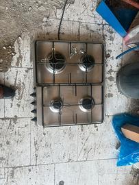 Cucina a gas, quattro fuochi