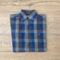 Lacoste long shirt Plaid EU 38 Made in Spain