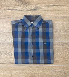 Lacoste long shirt Plaid EU 38 Made in Spain
