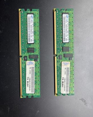 RAM Samsung DDR2 2GB Kit 2x1GB PC2-5300