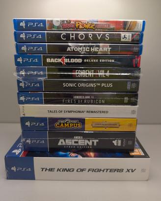 Videogiochi PS4 Sony PlayStation 4 NUOVI SIGILLATI