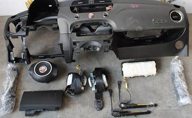 FIAT 500 ABARTH 2010 KIT AIRBAG COMPLETO