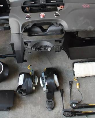 FIAT 500 ABARTH 2010 KIT AIRBAG COMPLETO