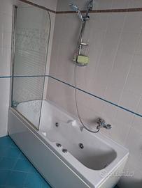 Vasca idromassaggio e box vetro