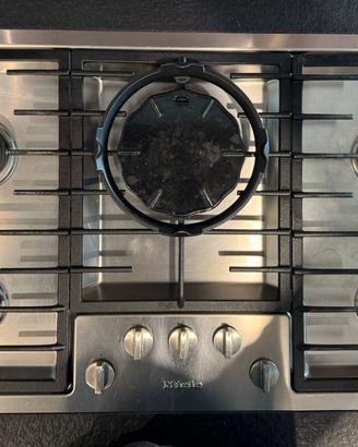 Piano cottura a gas MIELE – Acciaio inox,