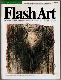 Rivista FLASH ART edizione italiana n.140-1987