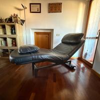 Chais longue in vera pelle 