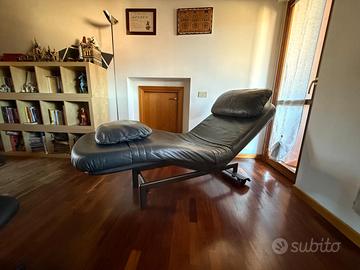 Chais longue in vera pelle 