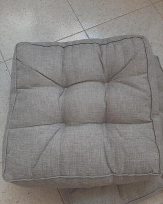 set di 2 cuscini quadrati  nuovi