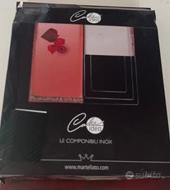 KIT STAMPO ACCIAIO CAKE IDEA DOUBLE KIT