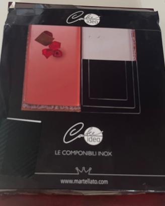 KIT STAMPO ACCIAIO CAKE IDEA DOUBLE KIT
