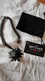 collana The Witcher 3 Wild Hunt Medaglione nuovo